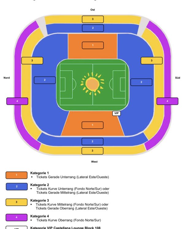 Fussballreise Real Madrid Perfect Tours La Liga Spanien Fussball Reise Logo Stadionplan