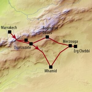 Motorradreise Perfect Tours Marokko Route